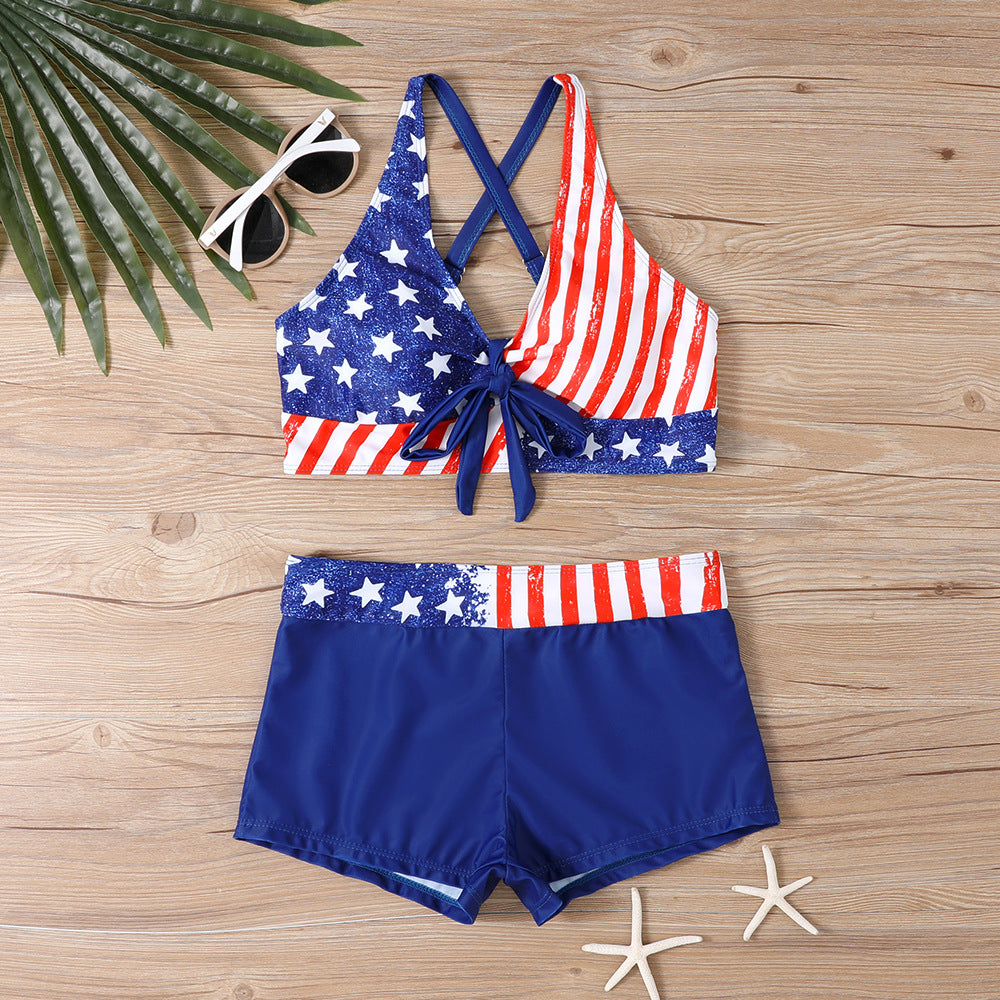 🏊👙🌴Elegancki, drukowany, oversize'owy kostium kąpielowy