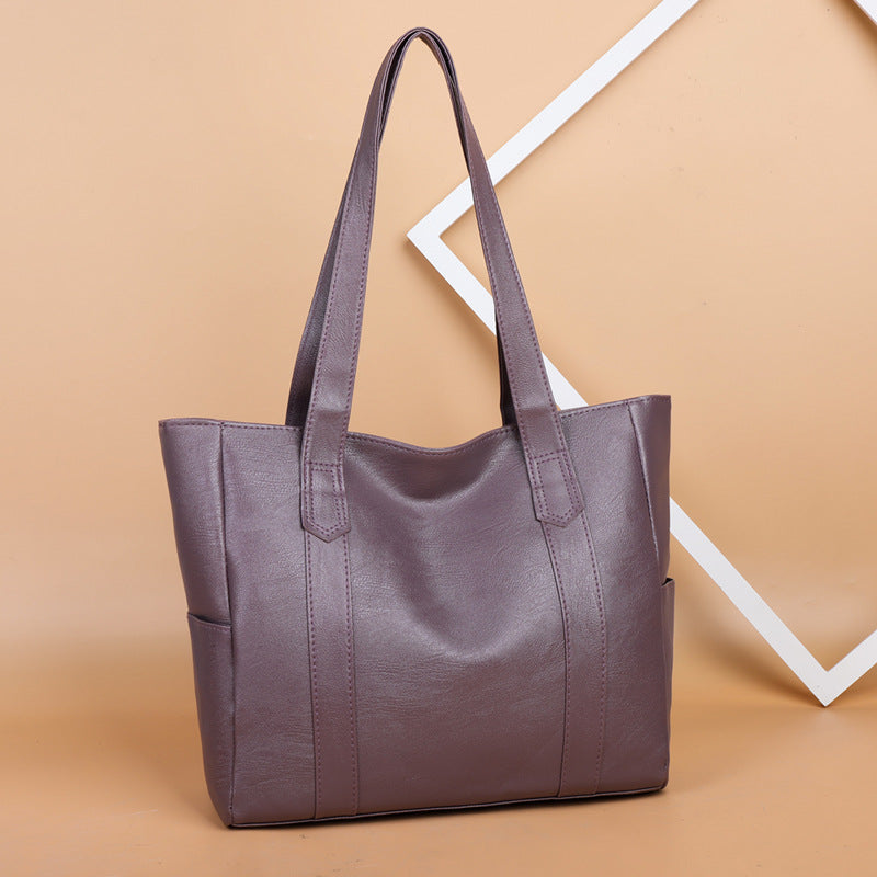 ✨👜【Gorąca wyprzedaż🔥】【Duża pojemność】Damska torba na ramię wykonana z miękkiej skóry, nowość w 2025 roku.