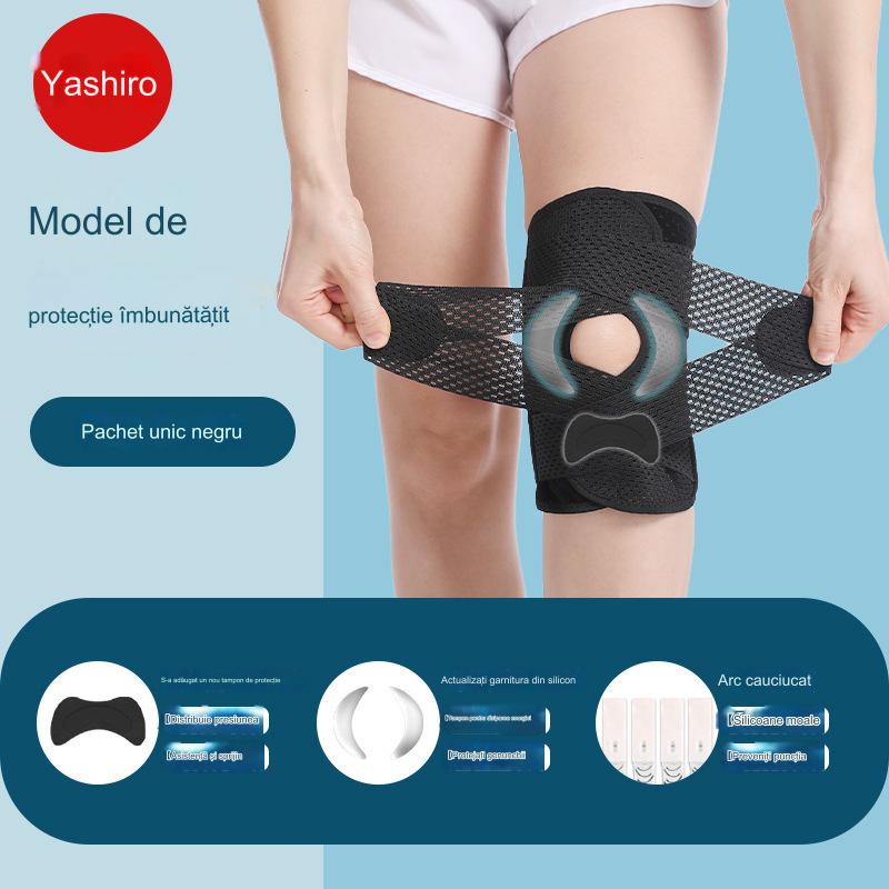 🦵Nakolanniki z podwójną sprężyną, odpowiednie do biegania, jazdy na rowerze, innych gier w piłkę i innych sportów