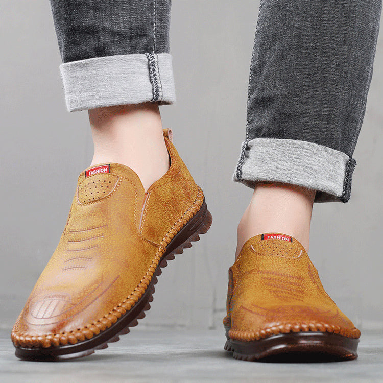 🔥😍【Promocja ostatniego dnia】【39-44】2025 ręcznie robione, oddychające i wygodne buty ze skóry bydlęcej