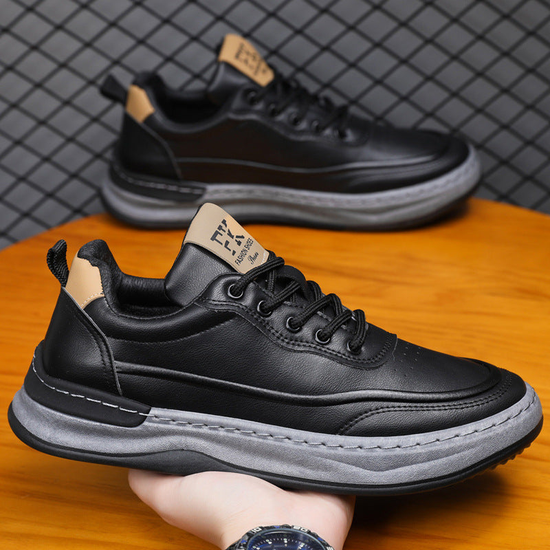 👞【39-44】2025 Modne męskie retro miękkie skórzane buty casualowe Wygodne i oddychające chodzenie bez zmęczenia