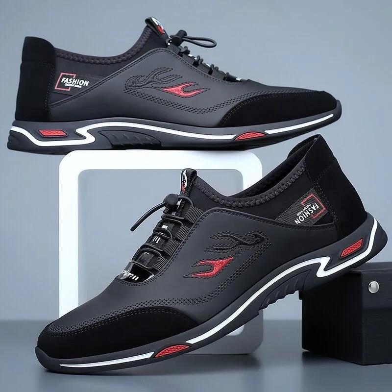 👞Oddychające skórzane buty biznesowe dla mężczyzn ✅ antyzapachowe ✅ miękka skórzana podeszwa ✅ modne i uniwersalne 3913331