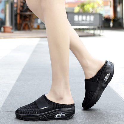 👡😍🎁【Nov izdelek po znižani ceni】💖 [35-43] Čevlji z zračno blazino Hollow mesh 2025 z visoko elastičnostjo in brez utrujenosti pri hoji