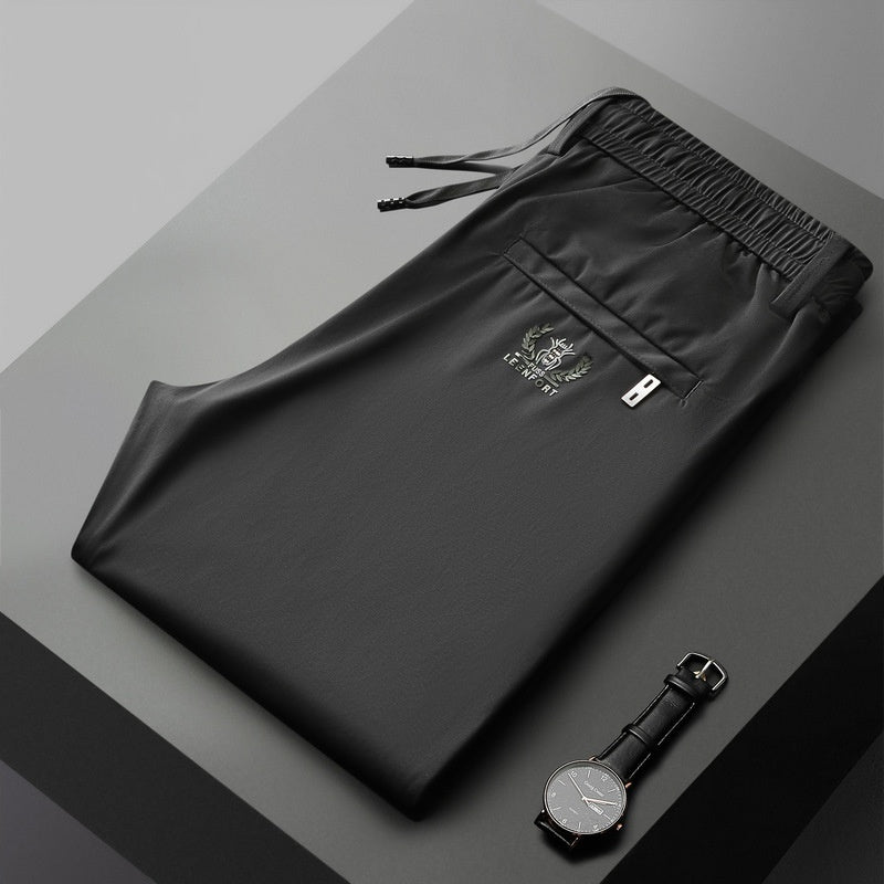 🔥【Kup 1, a 1 dostaniesz gratis】👖【40-115 kg】Nowe spodnie z elastycznego jedwabiu na wiosnę i lato 2025