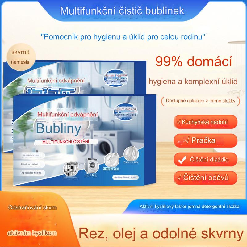 🔥【Kúpte si 2 krabice a získajte 2 zadarmo】✨【Rýchle čistenie】🔥Multifunkčné šumivé čistiace tablety pre domácnosť 3752052