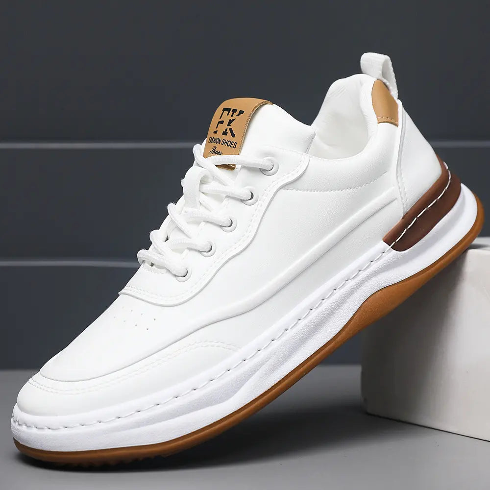 👞【39-44】2025 Modne męskie retro miękkie skórzane buty casualowe Wygodne i oddychające chodzenie bez zmęczenia