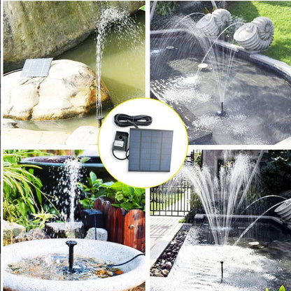 ⛲Nova sončna fontana-vrtna dekoracija