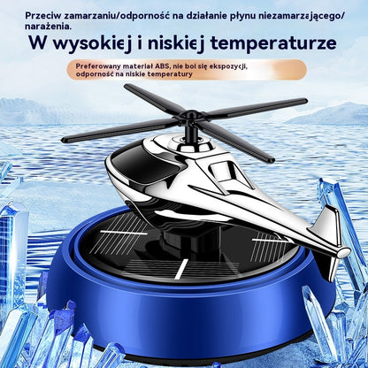 🔥🔥【Kup 1, otrzymaj 1 gratis】Samochodowe ozdoby w kształcie samolotu zasilane energią słoneczną, innowacyjna aromaterapia słoneczna, mogą się obracać, gdy świeci słońce, długotrwały zapach