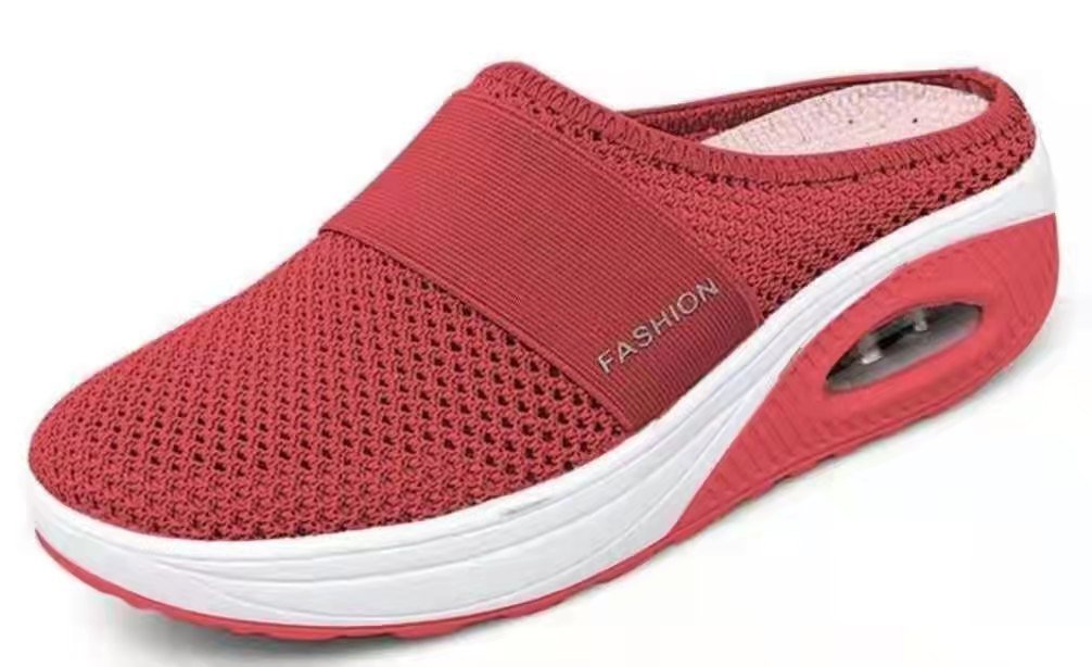 👡😍🎁【Nov izdelek po znižani ceni】💖 [35-43] Čevlji z zračno blazino Hollow mesh 2025 z visoko elastičnostjo in brez utrujenosti pri hoji