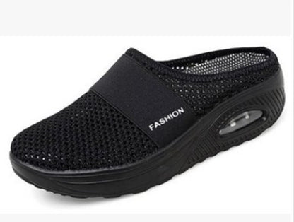 👡😍🎁【Nov izdelek po znižani ceni】💖 [35-43] Čevlji z zračno blazino Hollow mesh 2025 z visoko elastičnostjo in brez utrujenosti pri hoji