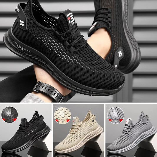 👟【39-44】Antypoślizgowe, oddychające i super wygodne męskie tenisówki, miękka amortyzacja dna, brak męczącego chodzenia