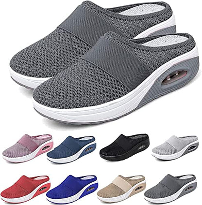 👡😍🎁【Nov izdelek po znižani ceni】💖 [35-43] Čevlji z zračno blazino Hollow mesh 2025 z visoko elastičnostjo in brez utrujenosti pri hoji