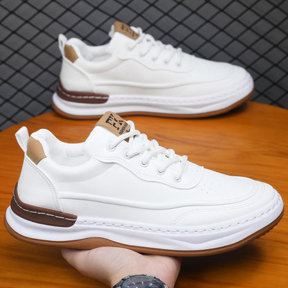 👞【39-44】2025 Modne męskie retro miękkie skórzane buty casualowe Wygodne i oddychające chodzenie bez zmęczenia