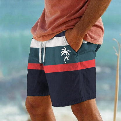 🎉🏊‍♂️【S-6XL】Modne męskie spodenki kąpielowe z nadrukiem 2025, swobodne i wygodne spodenki plażowe