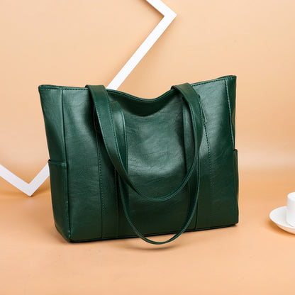 ✨👜【Gorąca wyprzedaż🔥】【Duża pojemność】Damska torba na ramię wykonana z miękkiej skóry, nowość w 2025 roku.