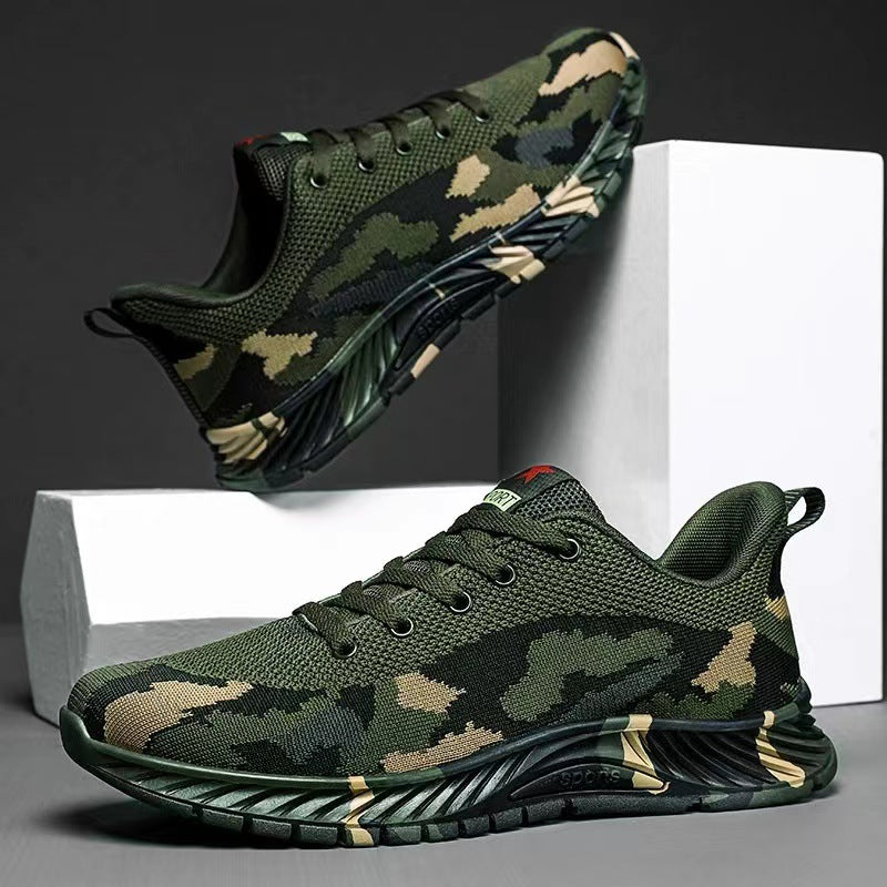🥾【36-44】🔥【Compra uno y llévate otro gratis】Botas de senderismo de camuflaje para hombre