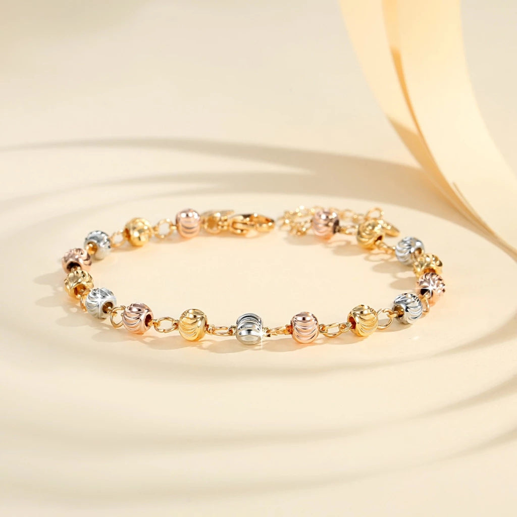 🎁🔥【Kup 1, otrzymaj 1 gratis】✨Bransoletka Cat's Eye z 18-karatowego różowego złota