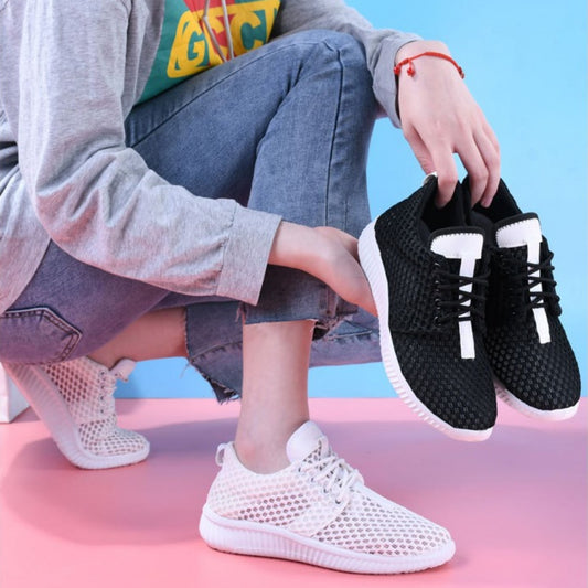 👟【Nowy produkt ze zniżką】✨【35~41】Nowe letnie oddychające damskie buty z siateczki sportowe wygodne buty codzienne
