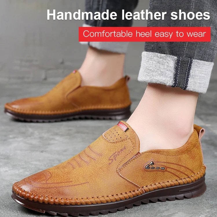 🔥😍【Promocja ostatniego dnia】【39-44】2025 ręcznie robione, oddychające i wygodne buty ze skóry bydlęcej