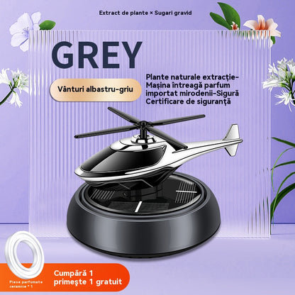 🔥🔥【Kup 1, otrzymaj 1 gratis】Samochodowe ozdoby w kształcie samolotu zasilane energią słoneczną, innowacyjna aromaterapia słoneczna, mogą się obracać, gdy świeci słońce, długotrwały zapach
