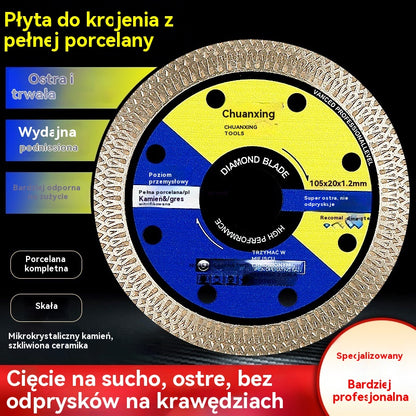 🔥【Kup 3, otrzymaj 3 gratis】]Bezpyłowe tarcze tnące do kamienia, płytek kamionkowych i ceramicznych