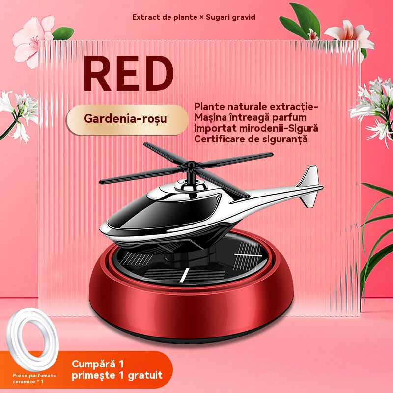 🔥🔥【Kup 1, otrzymaj 1 gratis】Samochodowe ozdoby w kształcie samolotu zasilane energią słoneczną, innowacyjna aromaterapia słoneczna, mogą się obracać, gdy świeci słońce, długotrwały zapach